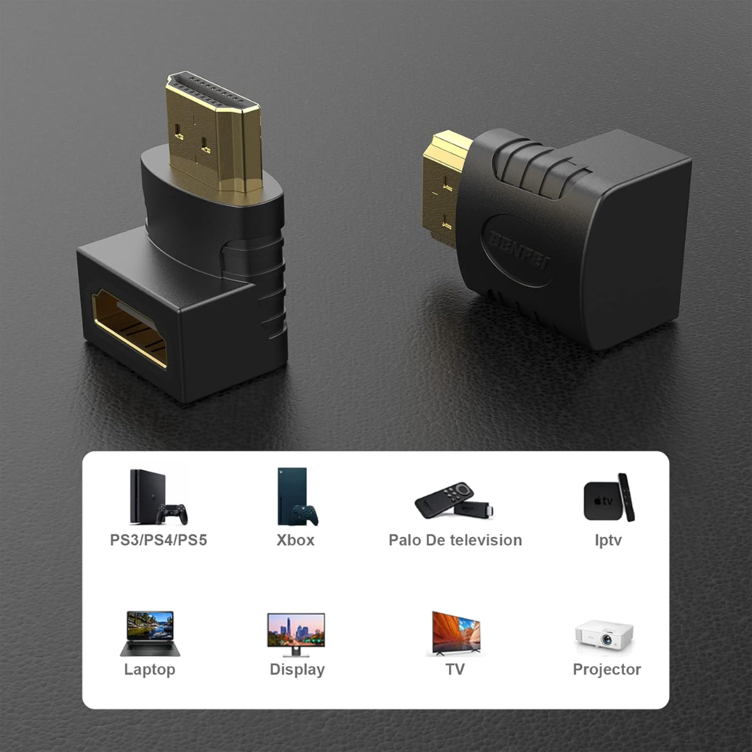 ADAPTADOR HDMI EN FORMA DE “L” HD-01