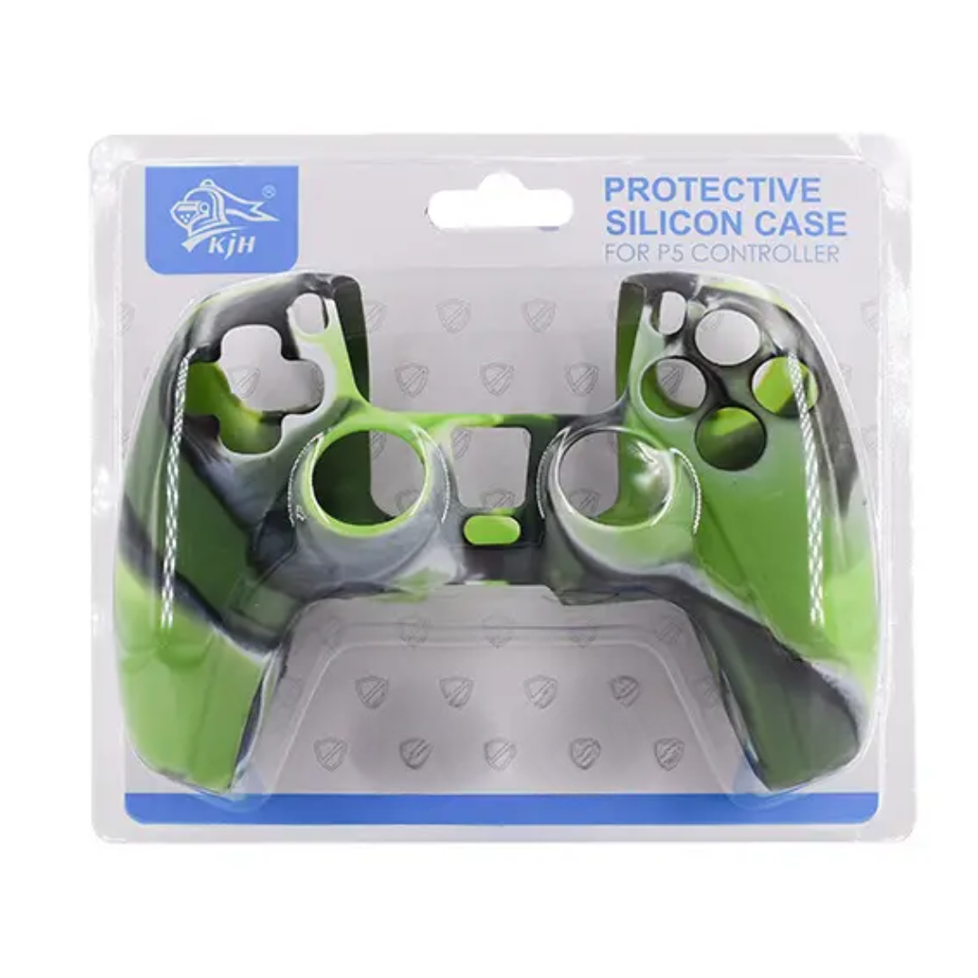 COVER PARA CONTROL PS5 EN DISEÑO DE CAMUFLAJE PS5-005C