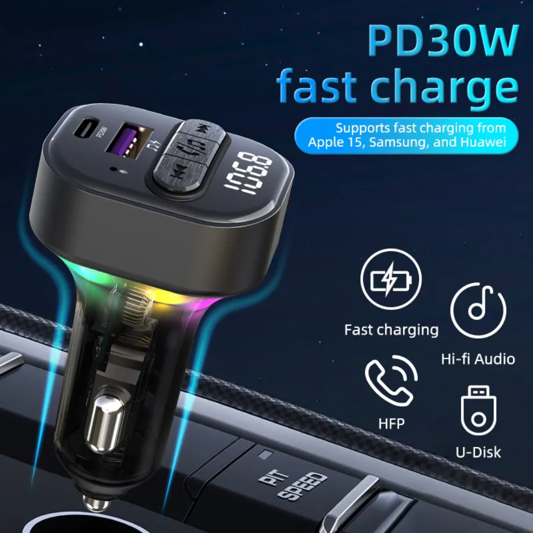 TRANSMISOR BLUETOOTH PARA AUTO C51