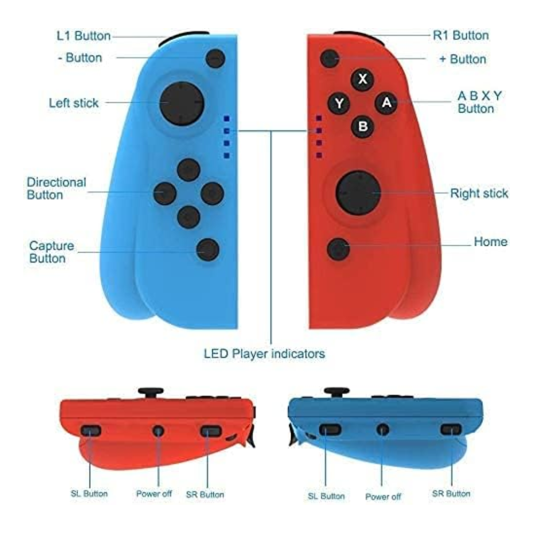 CONTROL PARA NINTENDO SWITCH T-13