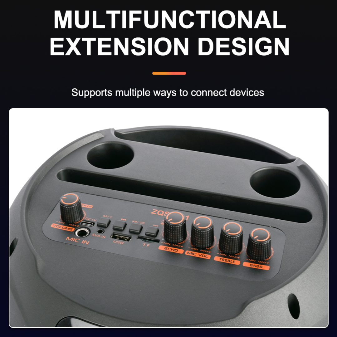 BOCINA PARA KARAOKE ZQS2801