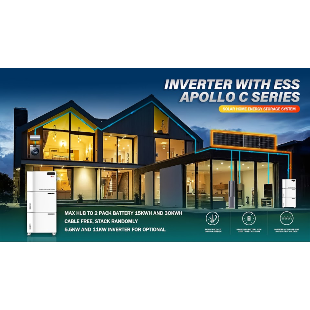 SISTEMA DE ALMACENAMIENTO DE ENERGÍA SOLAR - APOLLO SERIE C