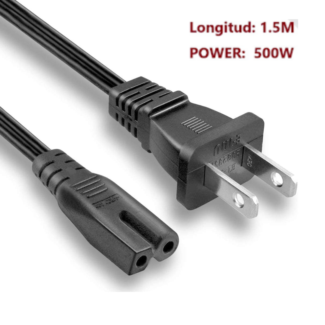 CABLE TIPO 8 AC 500W DE 1.5M DSY-9510-1.5M