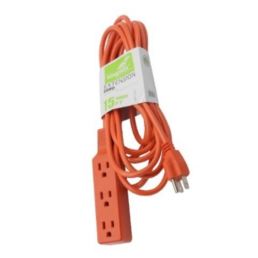 CABLE DE EXTENSIÓN PARA INTERIORES DE 15FT (AC100-240) SJT-15FT