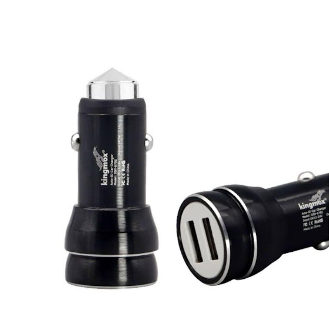 CARGADOR PARA AUTO 2 EN 1 DSY-6702