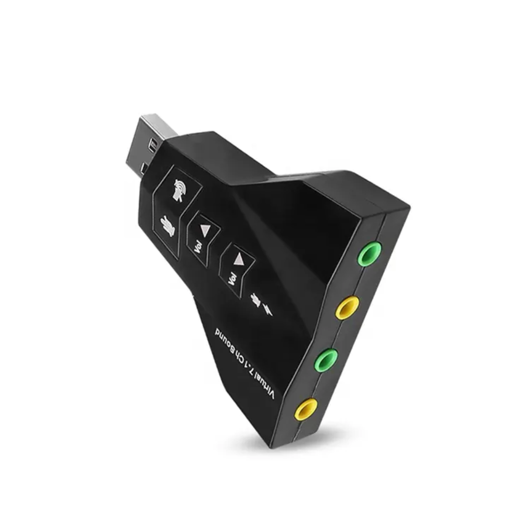 ADAPTADOR DE SONIDO EXTERNO USB V7.1 DSY-71