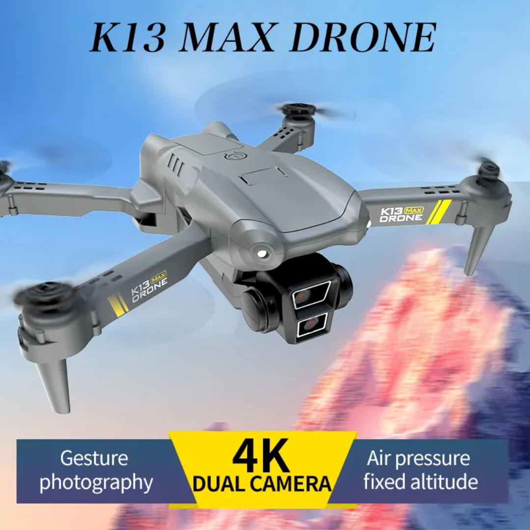 DRONE DE 2 CÁMARAS 4K K13 MAX