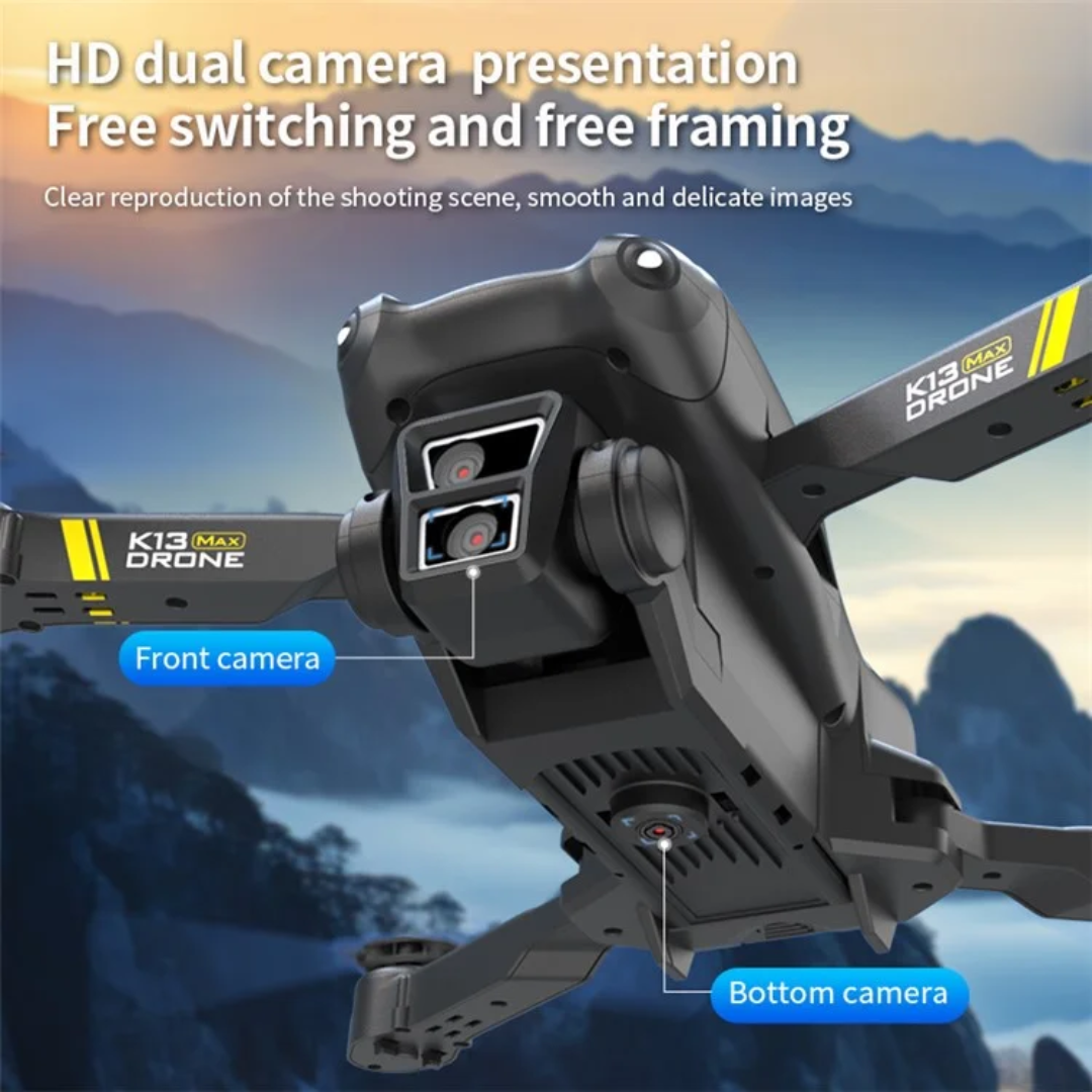DRONE DE 2 CÁMARAS 4K K13 MAX
