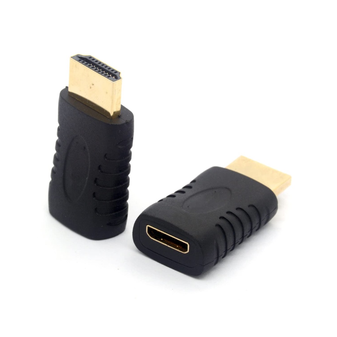 ADAPTADOR HDMI MACHO A MINI HDMI HEMBRA MH-H
