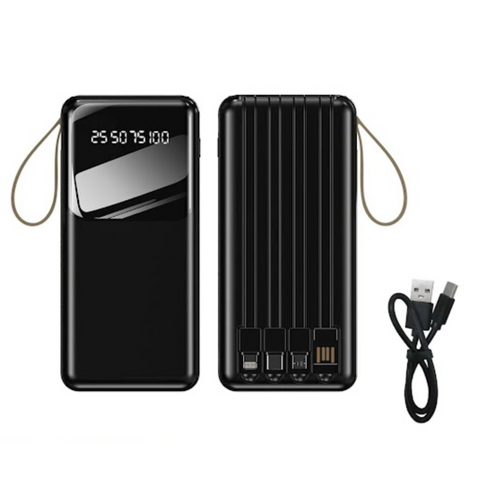 BATERÍA PORTÁTIL 4 EN 1 DE 20000MAH KM-E5715
