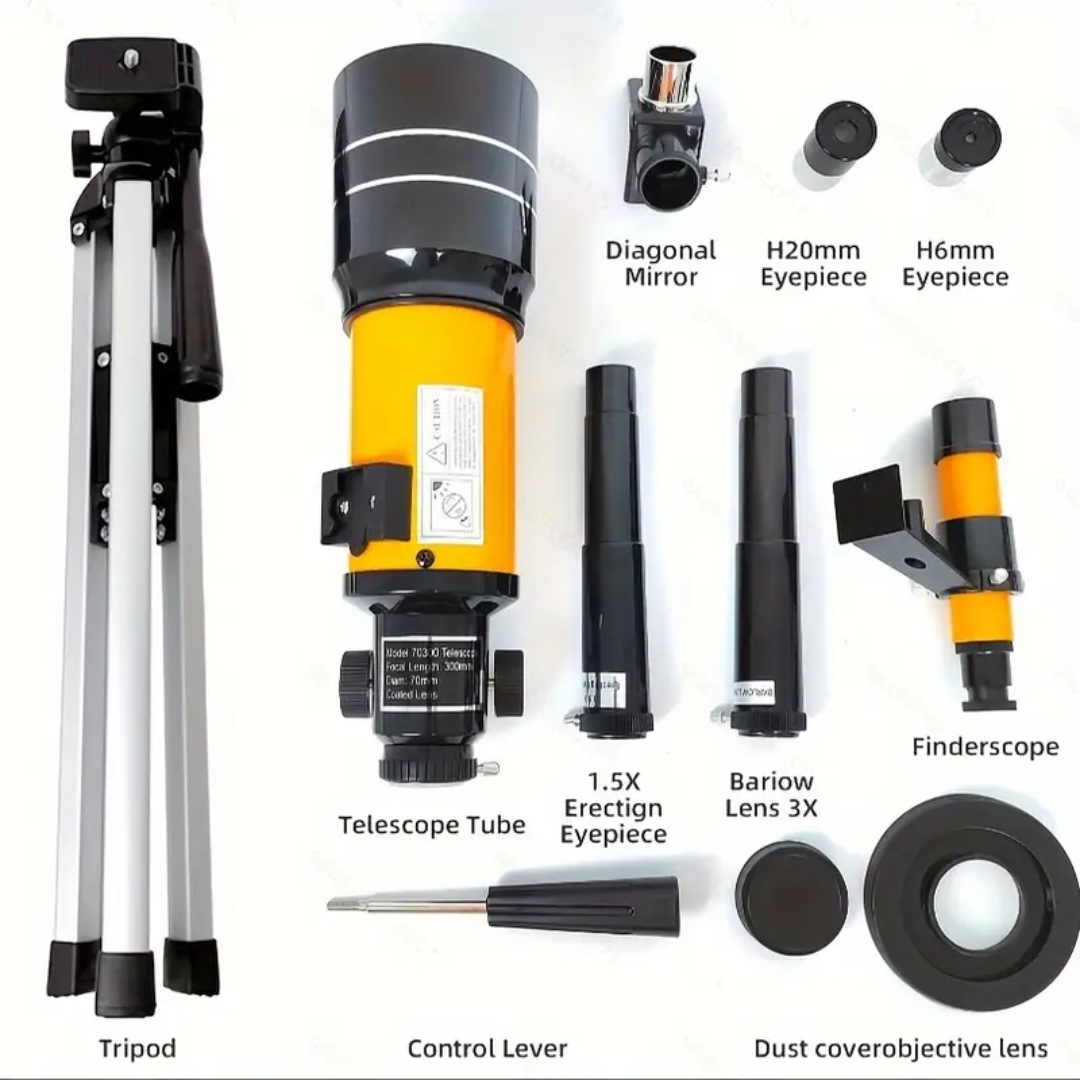 TELESCOPIO ASTRONÓMICO AZM70300