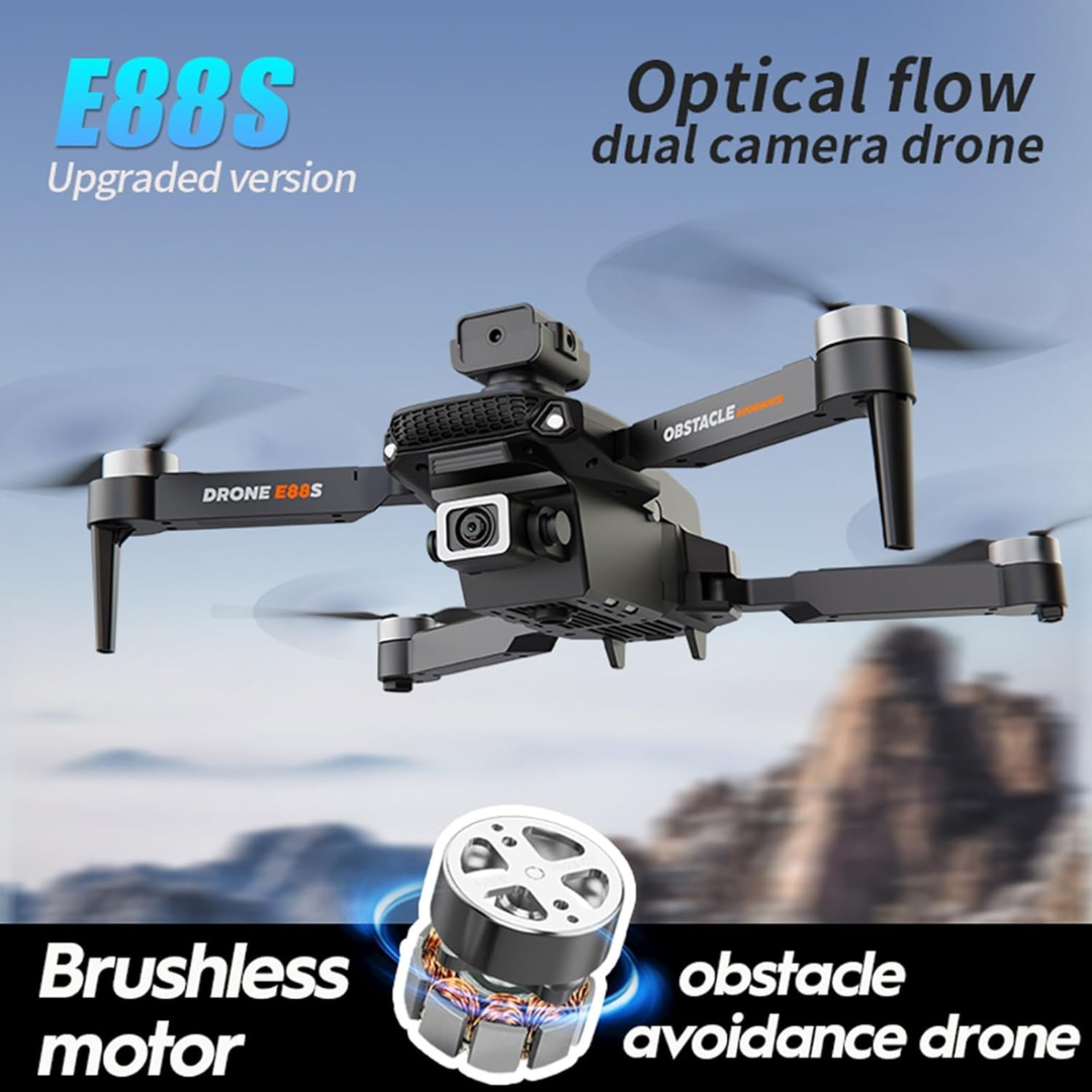 DRONE DE 2 CÁMARAS 8K E88S