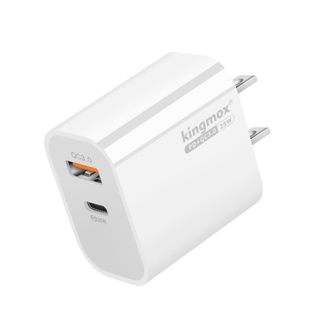 CARGADOR 2 EN 1 DE 25W KM-E6041