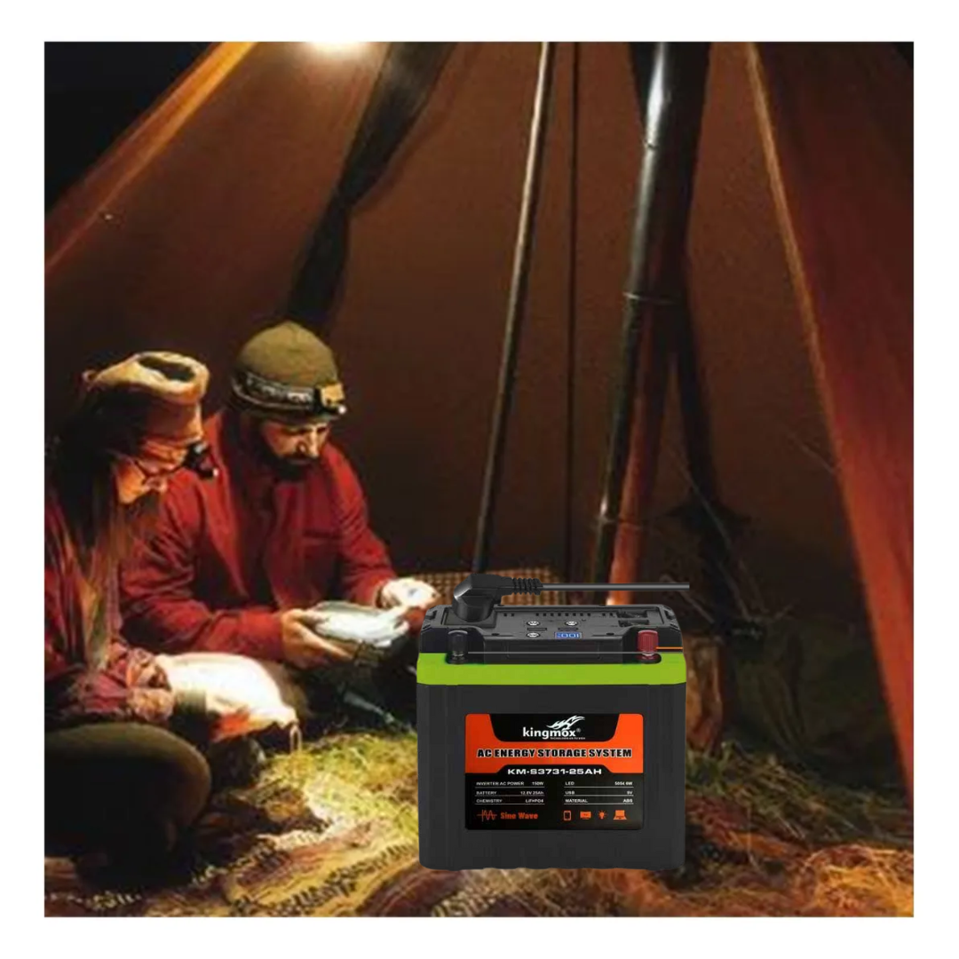 SISTEMA SOLAR PORTÁTIL KM-S3731-25AH