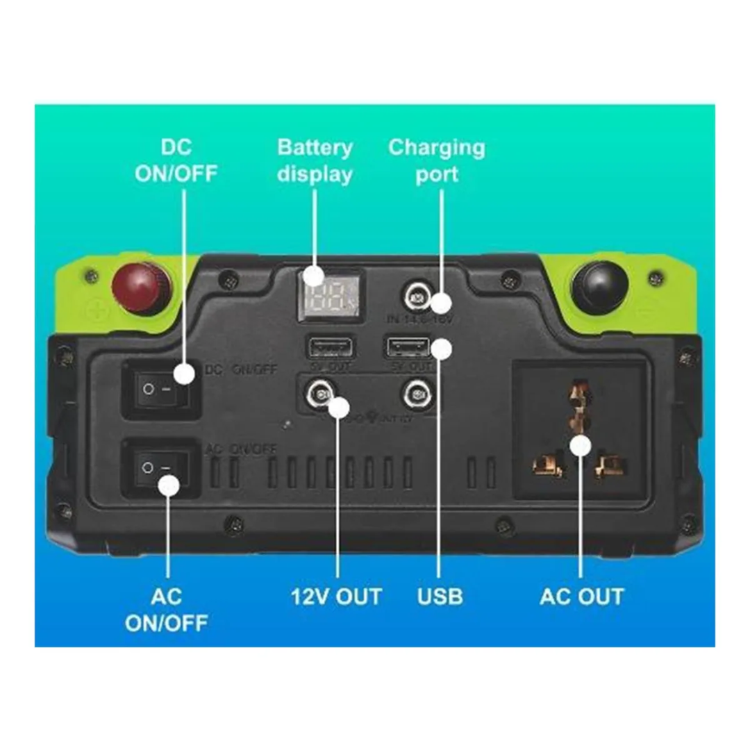 SISTEMA SOLAR PORTÁTIL KM-S3731-25AH