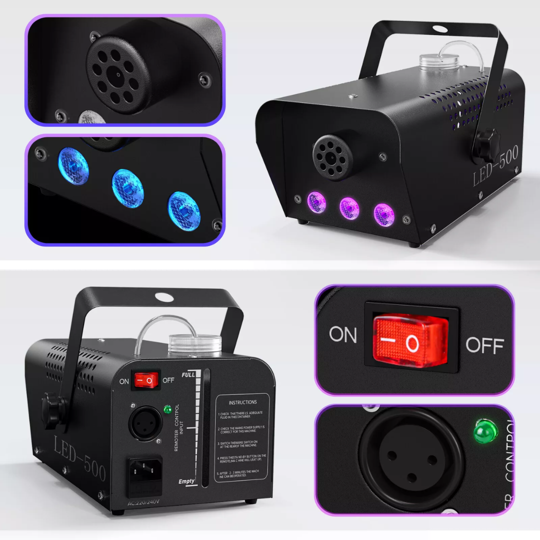 MÁQUINA DE NEBLINA YJ-01WLED
