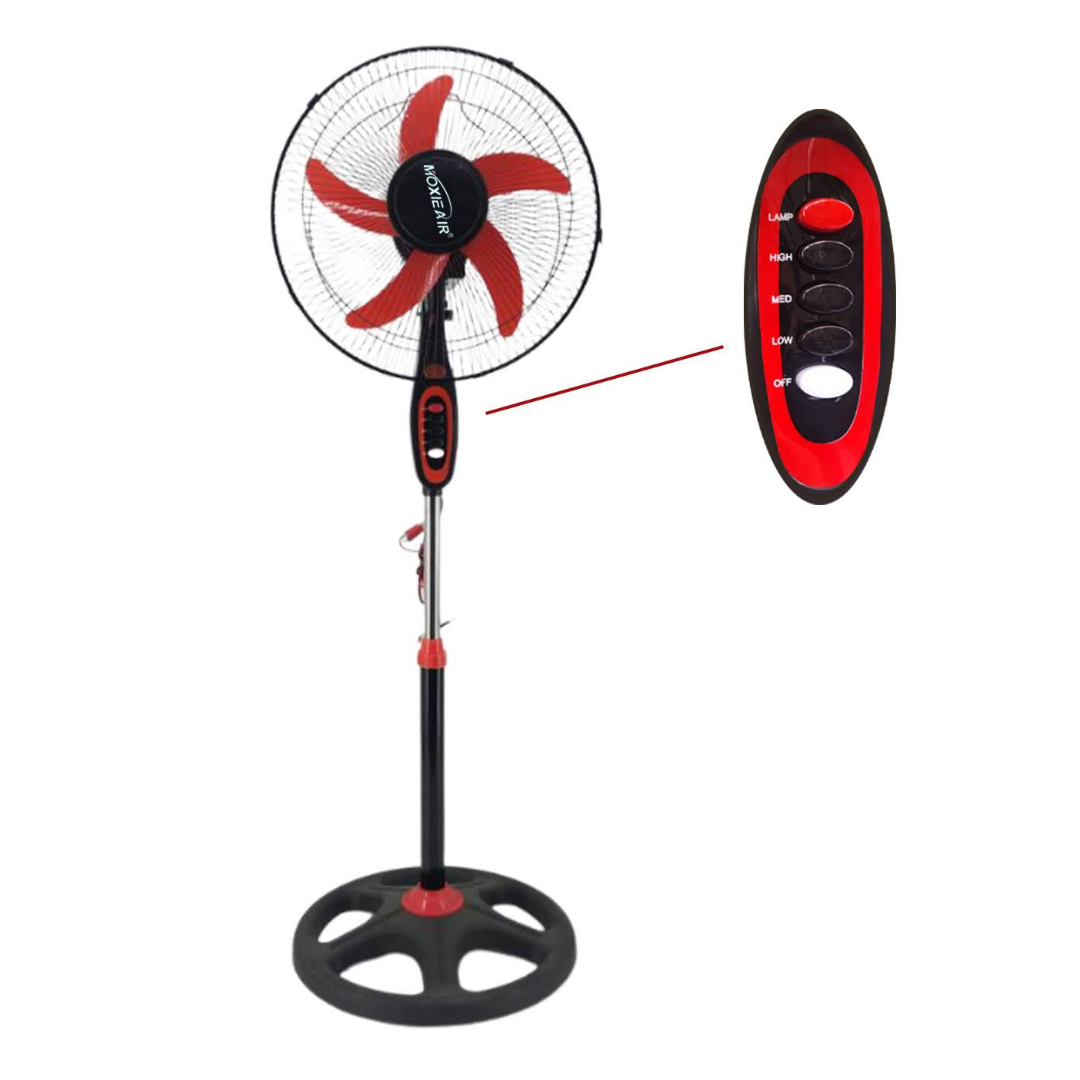 VENTILADOR DE CARGA DE ENERGÍA SOLAR 16" DC-1659