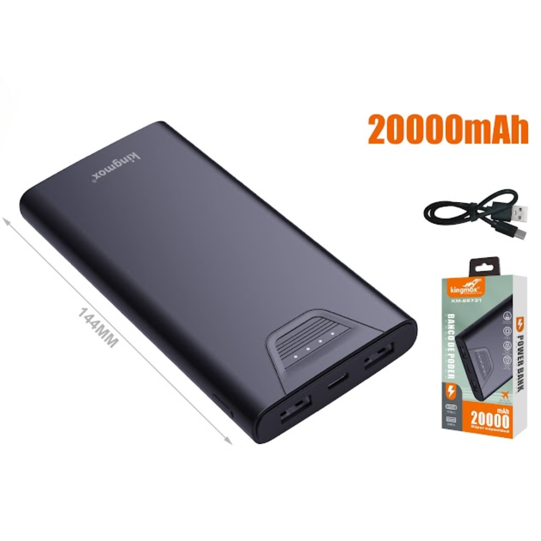 BATERÍA PORTÁTIL DE 20000MAH KM-E5731