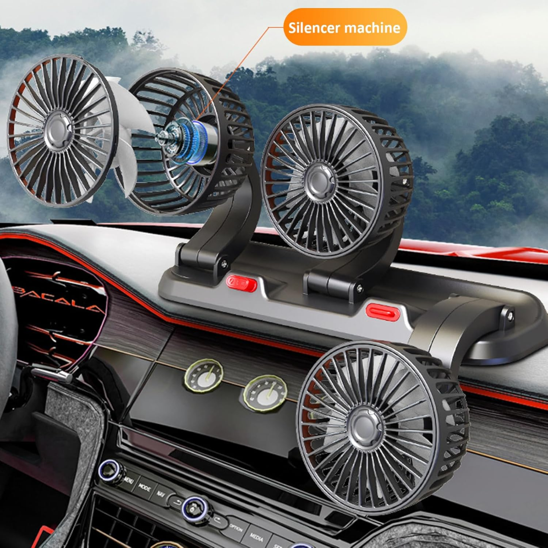 VENTILADOR PARA AUTOS KM-D5907
