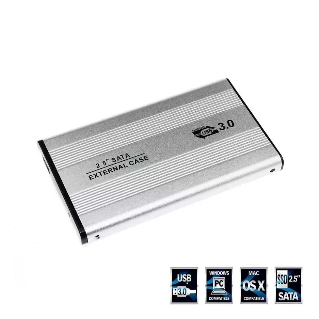 CASE DE DISCO DURO EXTERNO 2.5" SATA USB 3.0 BET-S254U3