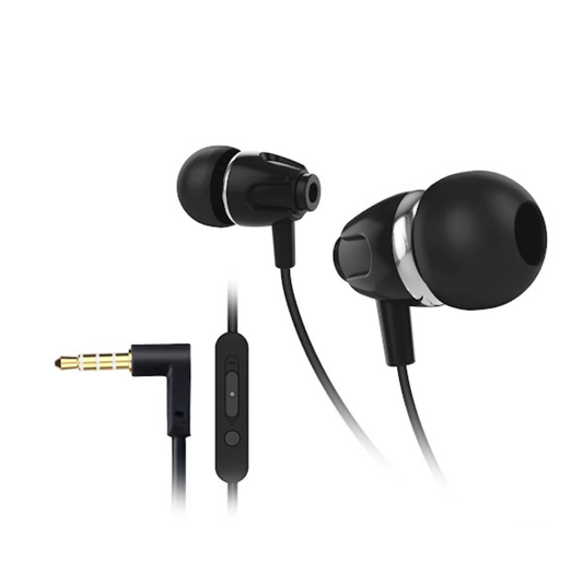 AUDÍFONOS UNIVERSALES CON MICRÓFONO Y AJUSTE DE VOLUMEN EXTRA BASS KM-A1003