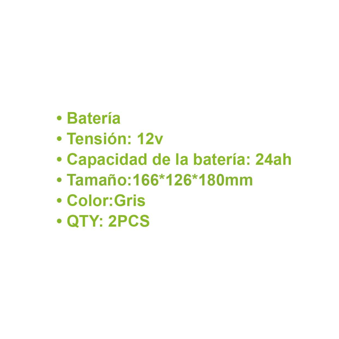BATERIA DE GEL 24AH