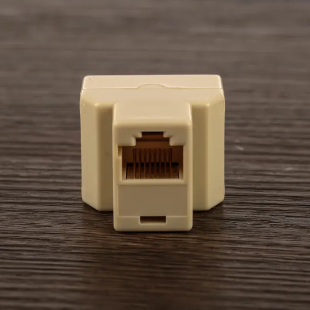 EXTENSOR PARA CABLE DE RED RJ45 A DOBLE RJ45 KM-RJ45-1-2