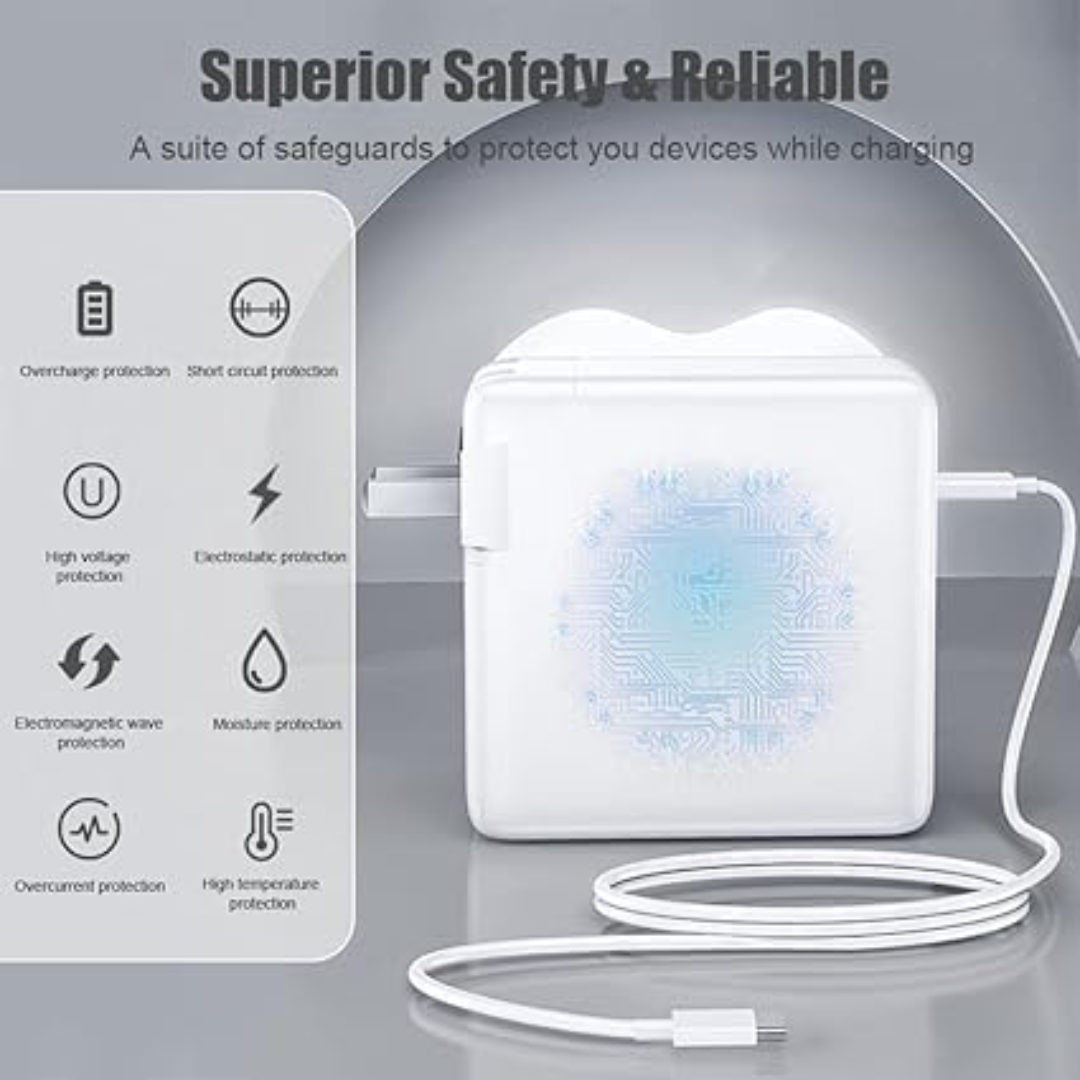 CARGADOR TIPO PARA MACBOOK DE 96W PDC-96W