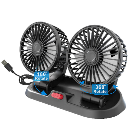 VENTILADOR PARA AUTOS KM-D5906