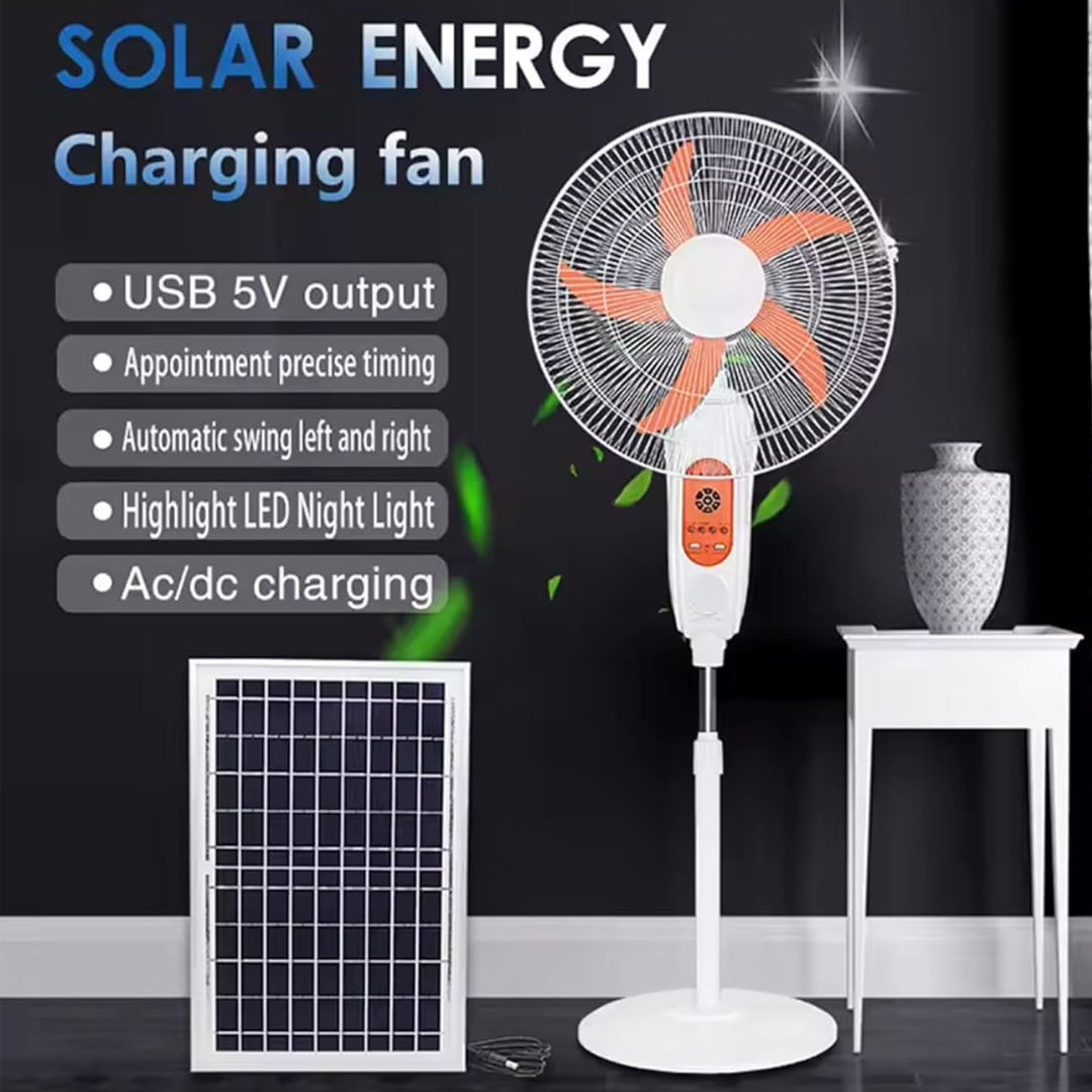 VENTILADOR DE CARGA DE ENERGÍA SOLAR EP-3616