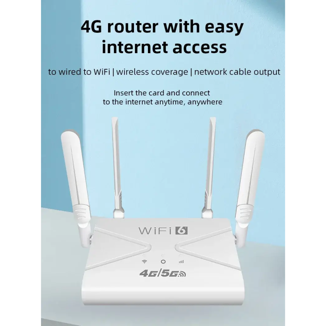 ENRUTADOR WI-FI CON SIM 4G/5G CPE907-L