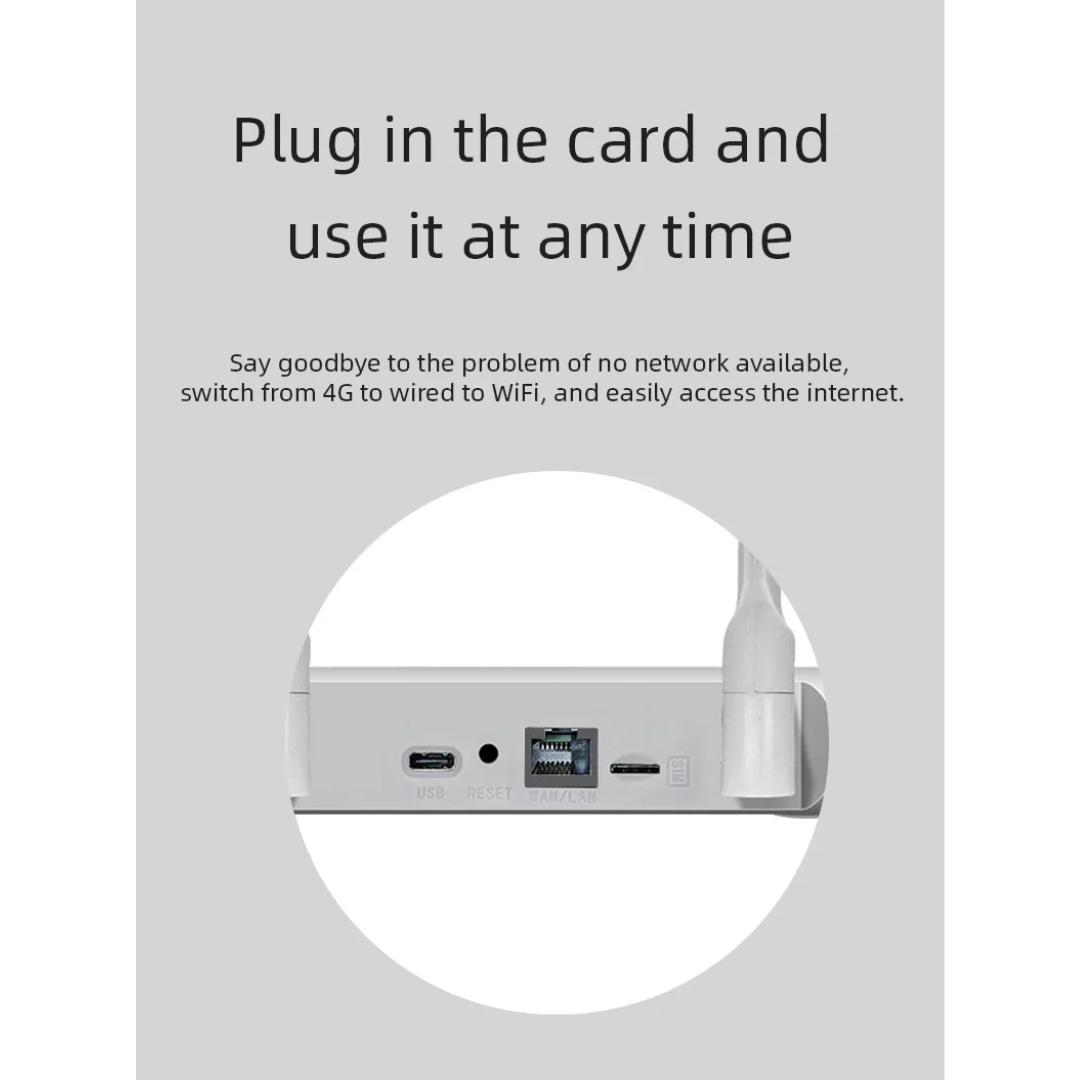 ENRUTADOR WI-FI CON SIM 4G/5G CPE907-L