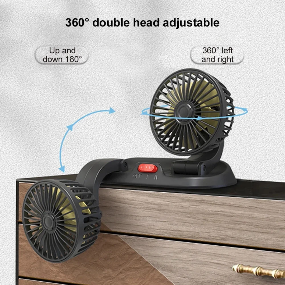 VENTILADOR PARA AUTOS KM-D5906