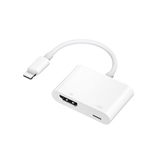 ADAPTADOR LIGHTNING A HDMI+PUERTO DE CARGA LIGHTNING PARA IPHONE/ IPAD L8-3SE