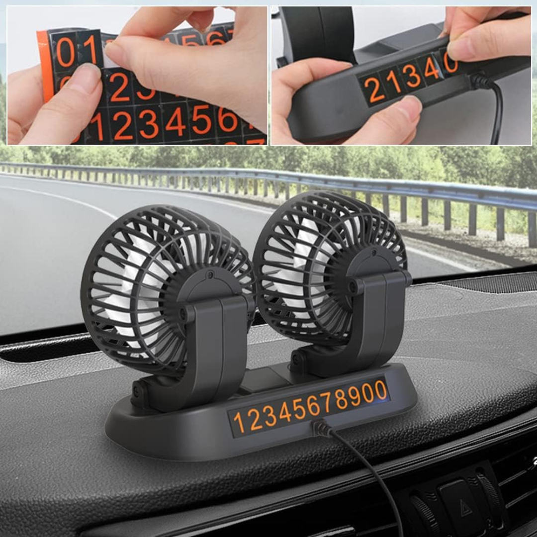 VENTILADOR PARA AUTOS KM-D5906