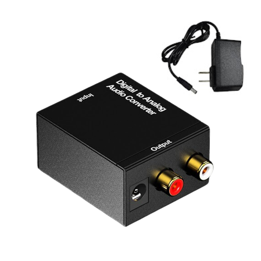 ADAPTADOR CONVERTIDOR DE AUDIO DIGITAL A ANALÓGICO DIG-C02