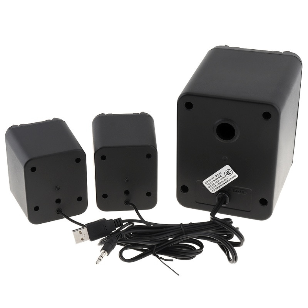 BOCINAS CON ILUMINACIÓN RGB DSY-8201