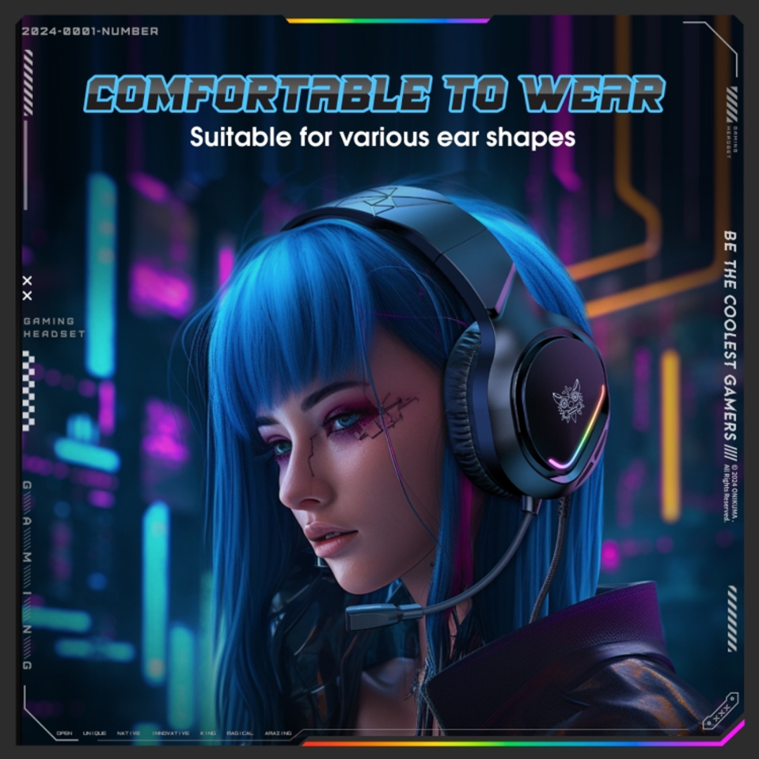 AURICULARES PARA JUEGOS ONIKUMA X31