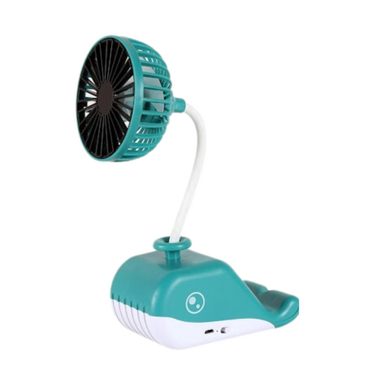 VENTILADOR DE MESA CON FORMA DE BALLENA FY6602F