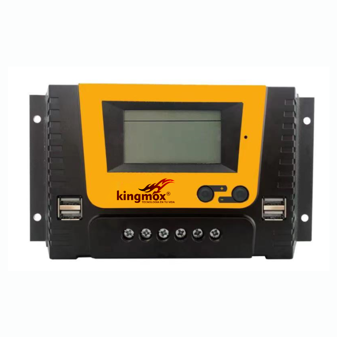 CONTROLADOR SOLAR 12V/24V/36V/48V AUTO DE 10A/20A PWM VT20