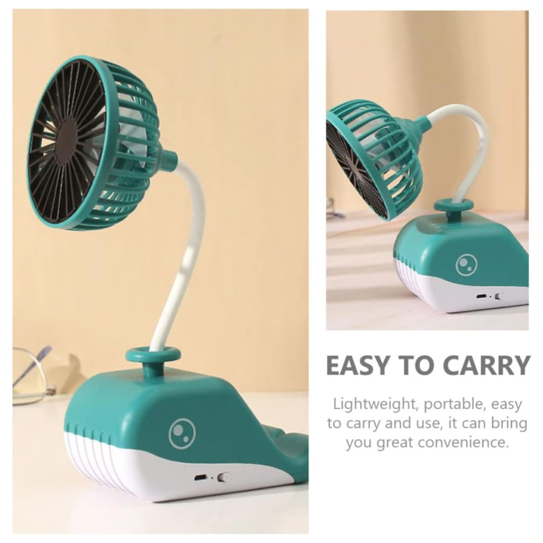 VENTILADOR DE MESA CON FORMA DE BALLENA FY6602F