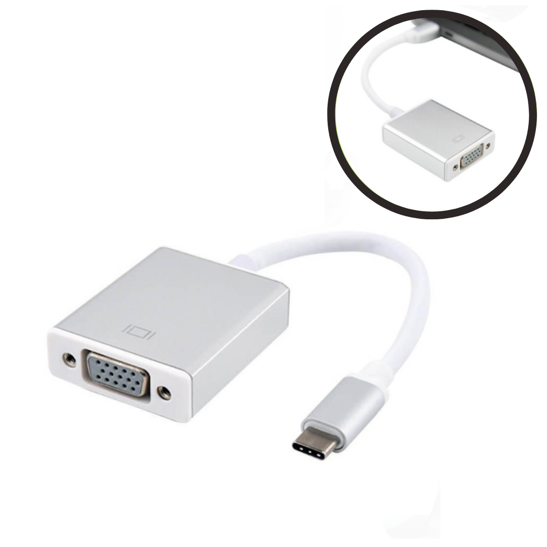 ADAPTADOR TIPO C A VGA KMTV-01