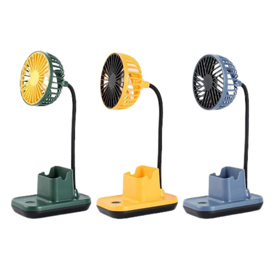 VENTILADOR DE MESA CON PORTALÁPICES FY7714F