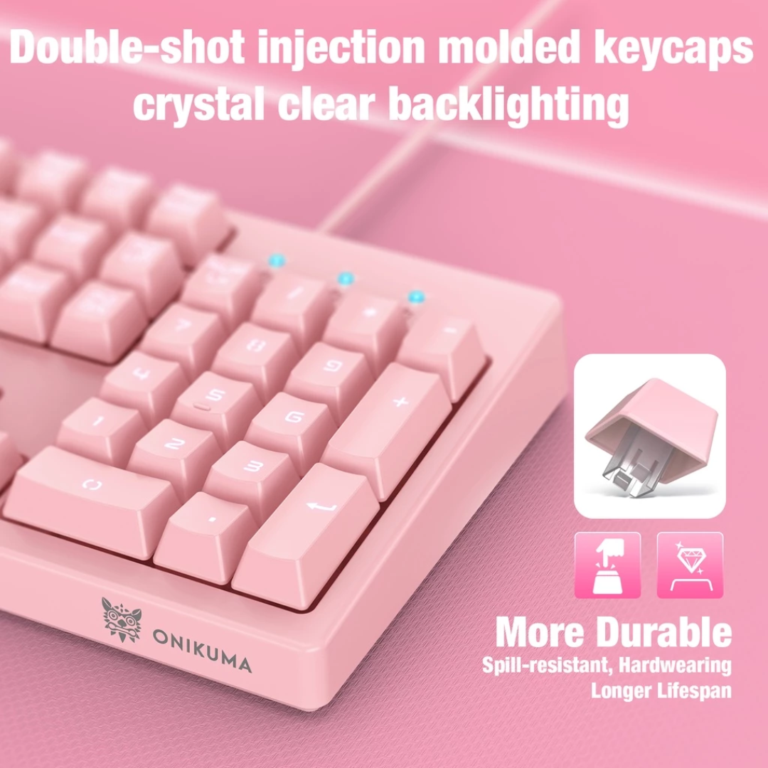 TECLADO Y MOUSE PARA JUEGOS ONIKUMA G25+CW905
