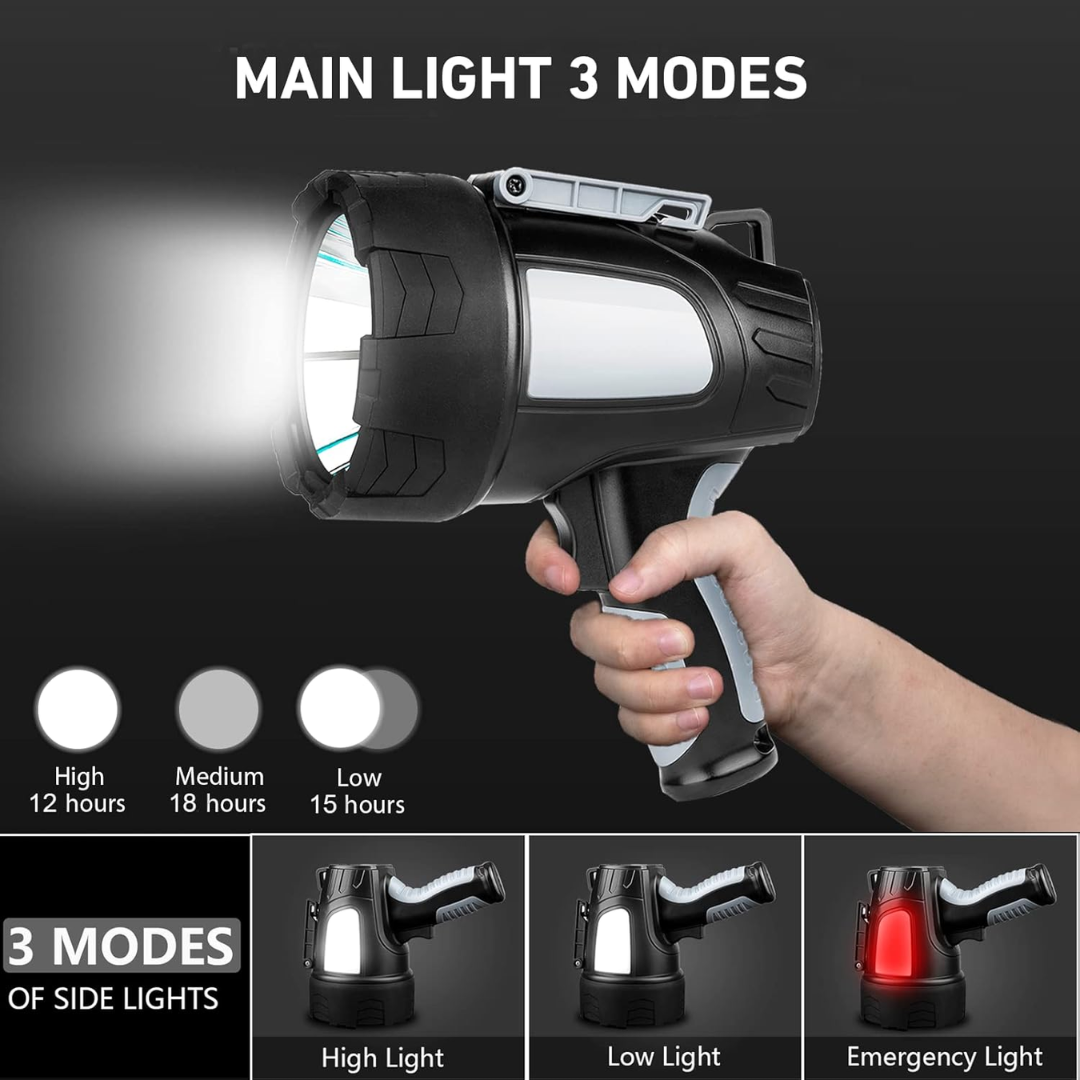 LINTERNA LED RECARGABLE GD-P80