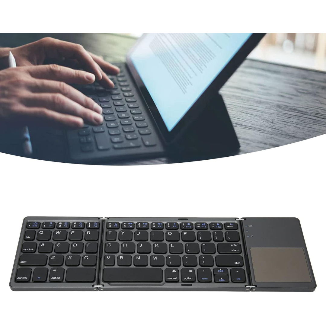 TECLADO CON TOUCHPAD INALÁMBRICO BKC033