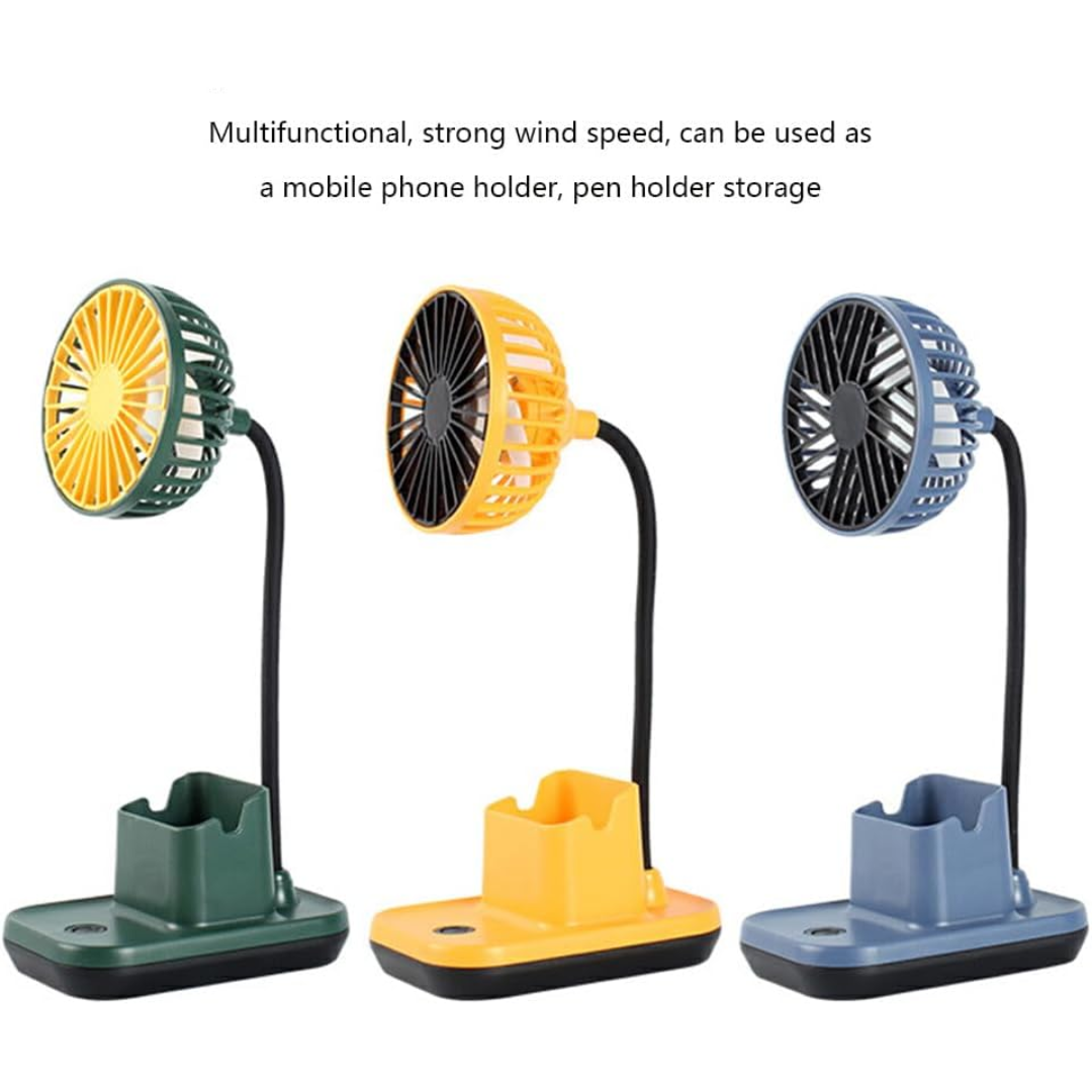 VENTILADOR DE MESA CON PORTALÁPICES FY7714F
