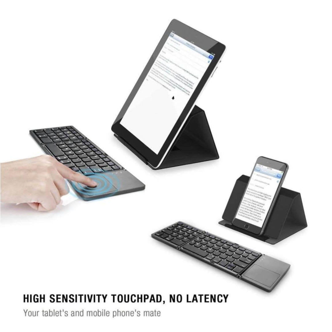 TECLADO CON TOUCHPAD INALÁMBRICO BKC033
