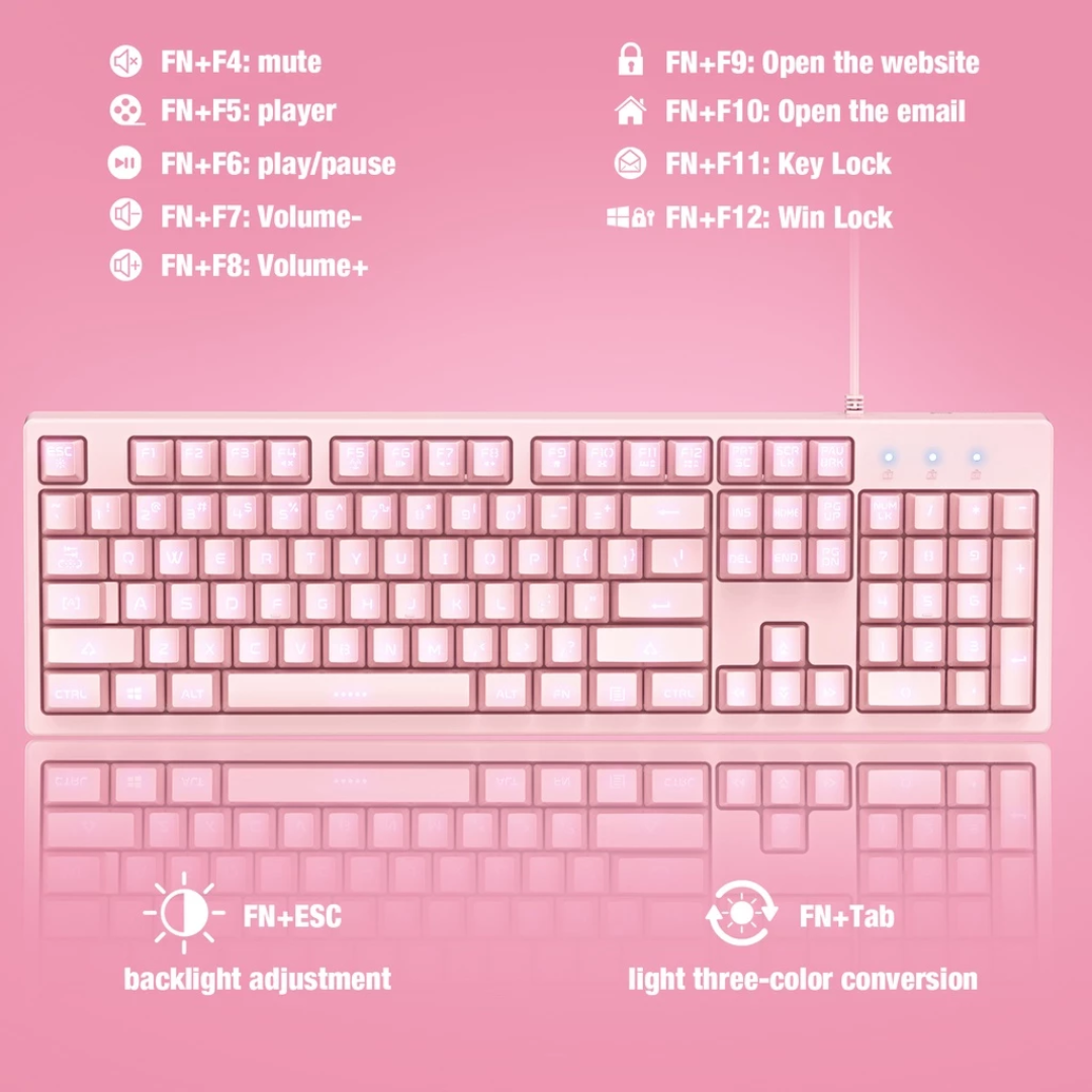 TECLADO Y MOUSE PARA JUEGOS ONIKUMA G25+CW905