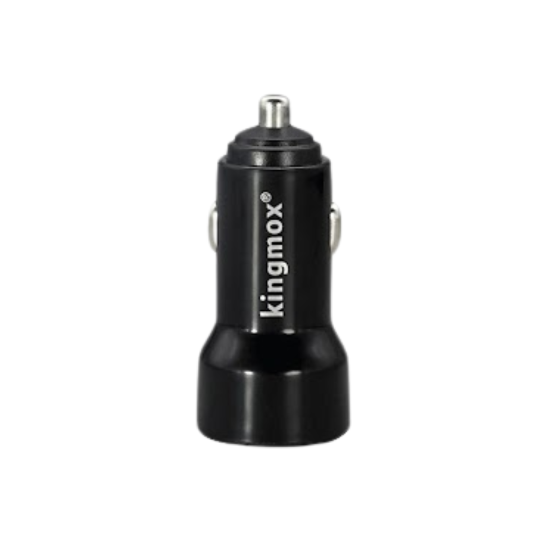 CARGADOR PARA AUTO DE 2 PUERTOS USB KM-E6718